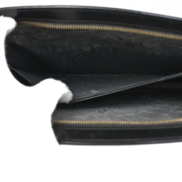 LOUIS VUITTON LV Trousse Crete Clutch Hand Bag Epi Leather Black M48402 02KB102 - Picture 15 of 16